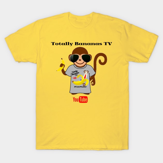 TBTV Cool Monkey With Merch *SUPER CUTE* T-Shirt by TBTV/Merch